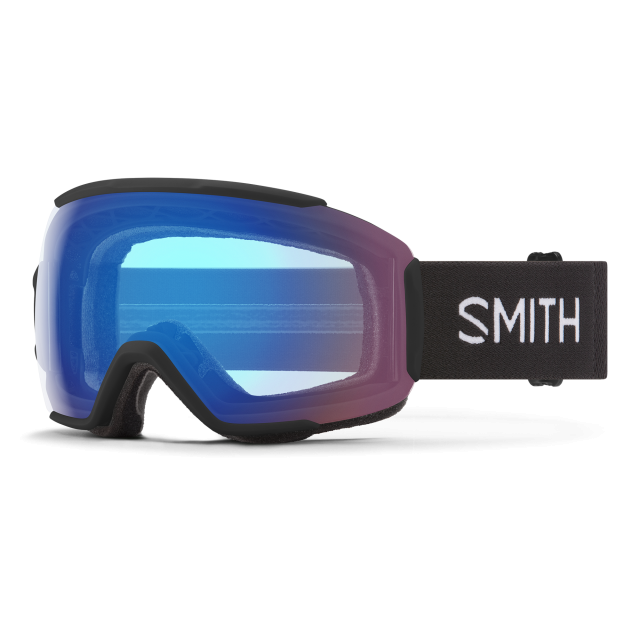 Smith Sequence OTG Goggles Black + ChromaPop Storm Rose Flash Lens